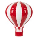 Clayre & Eef Weihnachtsanhänger Ballon Weiß Kunststoff