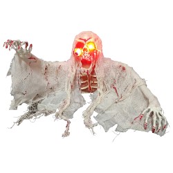 Clayre & Eef Halloween Decoration White Plastic