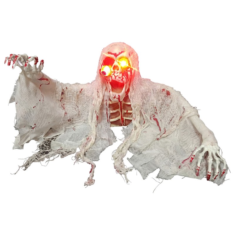 Clayre & Eef Halloween Decoration White Plastic
