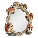 Clayre & Eef Mirror Beige Plastic