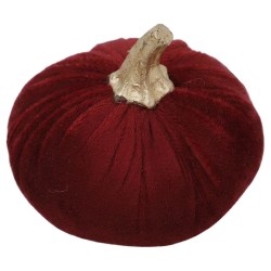 Clayre & Eef Decoratie Pompoen Rood Kunststof