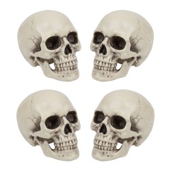 Clayre & Eef Halloween decoratie Wit Kunststof