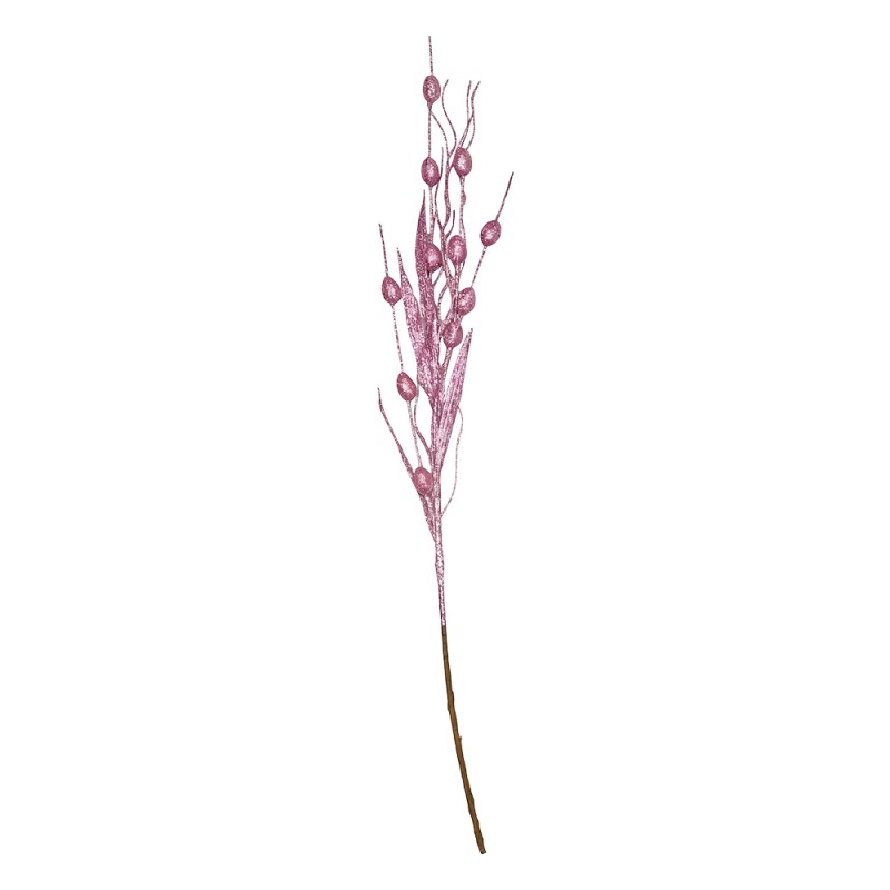 Clayre & Eef Decoratie Tak Roze Kunststof