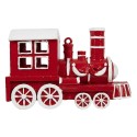 Clayre & Eef Christmas Ornament Train Red Plastic