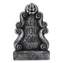 Clayre & Eef Halloween decoratie Grijs Kunststof