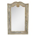 Clayre & Eef Mirror Beige Metal