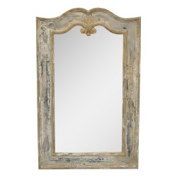 Clayre & Eef Mirror Beige Metal