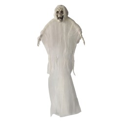 Clayre & Eef Halloween Decoration White Plastic