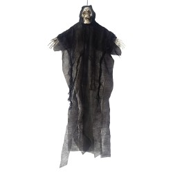 Clayre & Eef Decorazione di halloween Spettro Nero Plastica