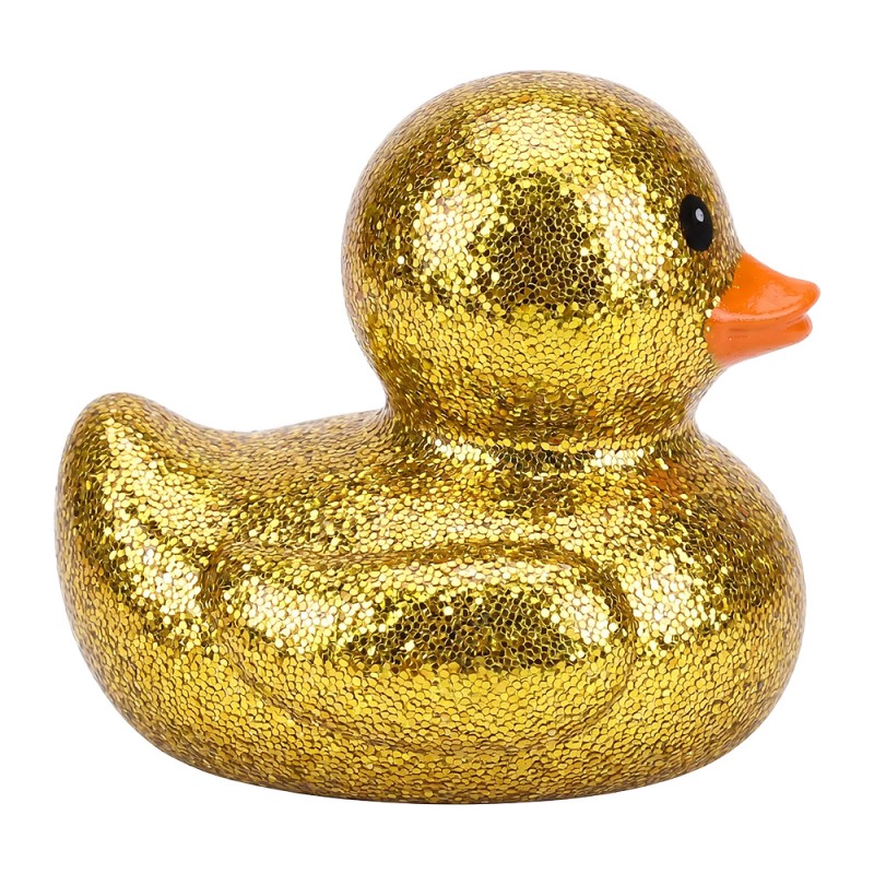 Clayre & Eef Canard en plastique Couleur or Plastique