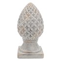 Clayre & Eef Decoratie Beeld Grijs Terracotta