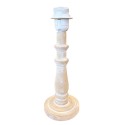 Clayre & Eef Base della lampada Ø 12x31 cm Marrone Legno