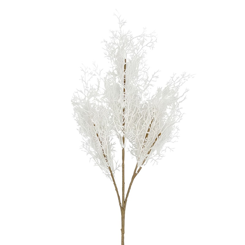 Clayre & Eef Fiore artificiale Bianco Plastica