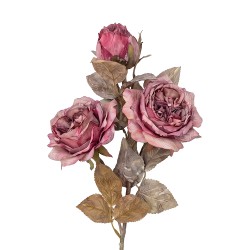 Clayre & Eef Kunstbloem Roze Kunststof