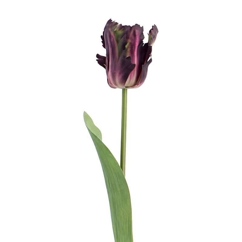 Clayre & Eef Fiore artificiale Viola Plastica