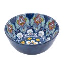 Clayre & Eef Ciotola Blu Ceramica