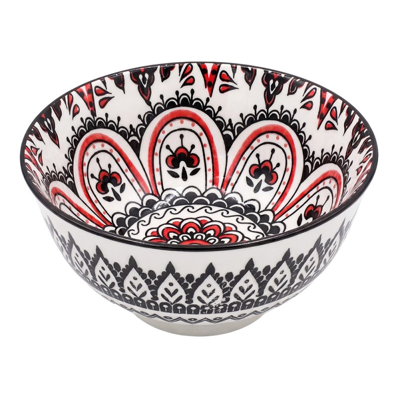 Clayre & Eef Ciotola Bianco Ceramica
