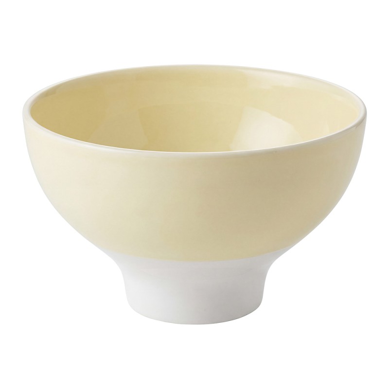 Clayre & Eef Ciotola Giallo Ceramica