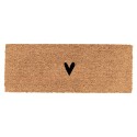 Clayre & Eef Door Mat Brown Coconut