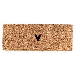 Clayre & Eef Door Mat Brown Coconut