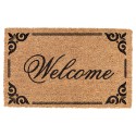 Clayre & Eef Door Mat Brown Coconut