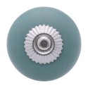 Clayre & Eef Türknauf Ø 4 cm Grün Keramik