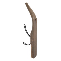 Clayre & Eef Wandhaak 27x9x35 cm Bruin Hout