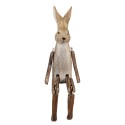 Clayre & Eef Figur Kaninchen Braun Holz