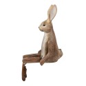 Clayre & Eef Figur Kaninchen Braun Holz
