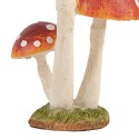 Clayre & Eef Statuetta Fungo Rosso Plastica