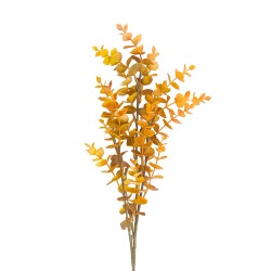 Clayre & Eef Kunstbloem Oranje Kunststof
