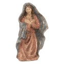 Clayre & Eef Christmas Decoration Figurine Nativity Scene 23x12x47 cm Beige Plastic