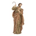 Clayre & Eef Christmas Decoration Figurine Nativity Scene 23x12x47 cm Beige Plastic