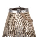 Clayre & Eef Windlicht Beige Rattan