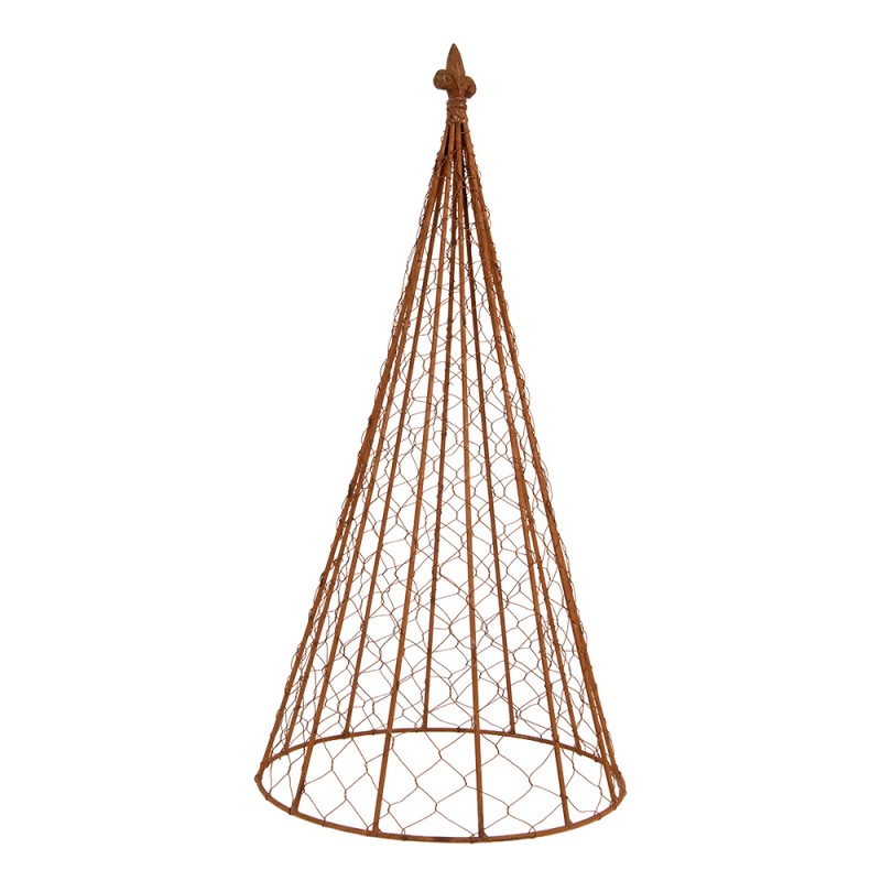 Clayre & Eef Statuetta decorativa Ø 30x62 / Ø 25x51 / Ø 20x41 cm Marrone Metallo