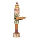 Clayre & Eef Décoration de Noël Image Casse-noisette 15x15x41 cm Marron Plastique