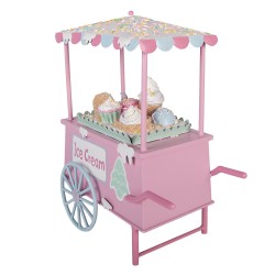 Clayre & Eef Decorative Figurine 34x18x38 cm Pink Plastic