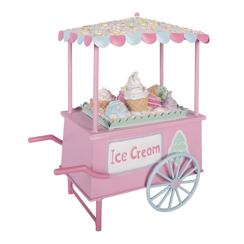 Clayre & Eef Decorative Figurine 34x18x38 cm Pink Plastic