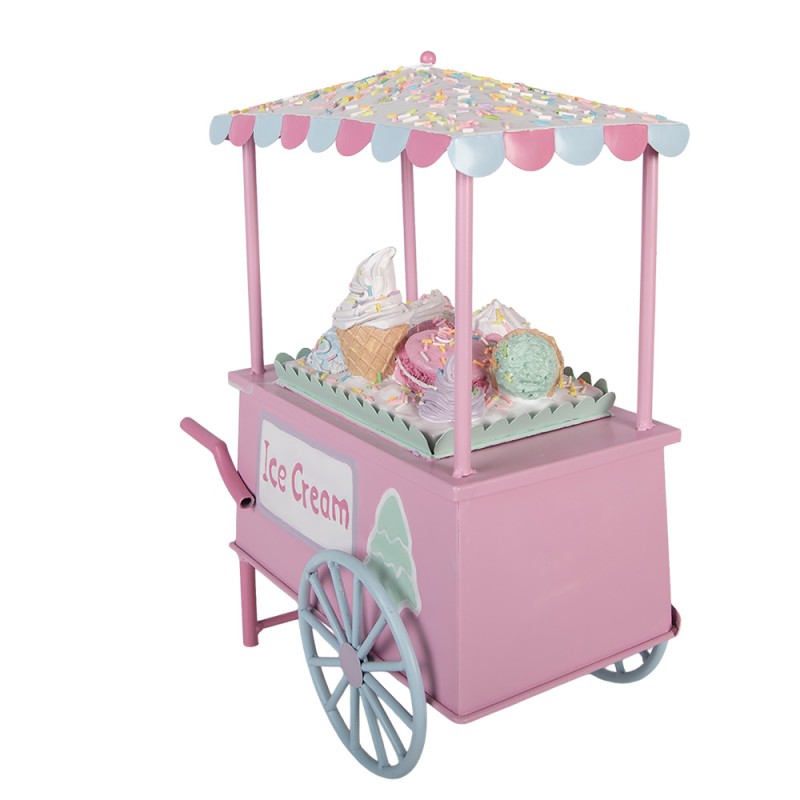 Clayre & Eef Decorative Figurine 34x18x38 cm Pink Plastic
