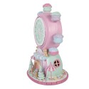 Clayre & Eef Christmas Decoration Figurine Giant Wheel 23x17x31 cm Pink Plastic