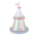 Clayre & Eef Statuetta decorativa di Natale Ø 20x29 cm Rosa Plastica