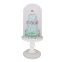 Clayre & Eef Ø 12x28 cm Green Plastic