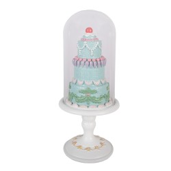 Clayre & Eef Ø 12x28 cm Green Plastic