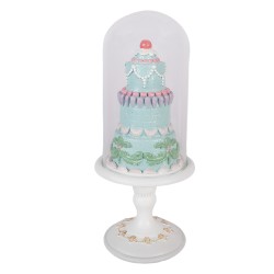 Clayre & Eef Ø 12x28 cm Green Plastic