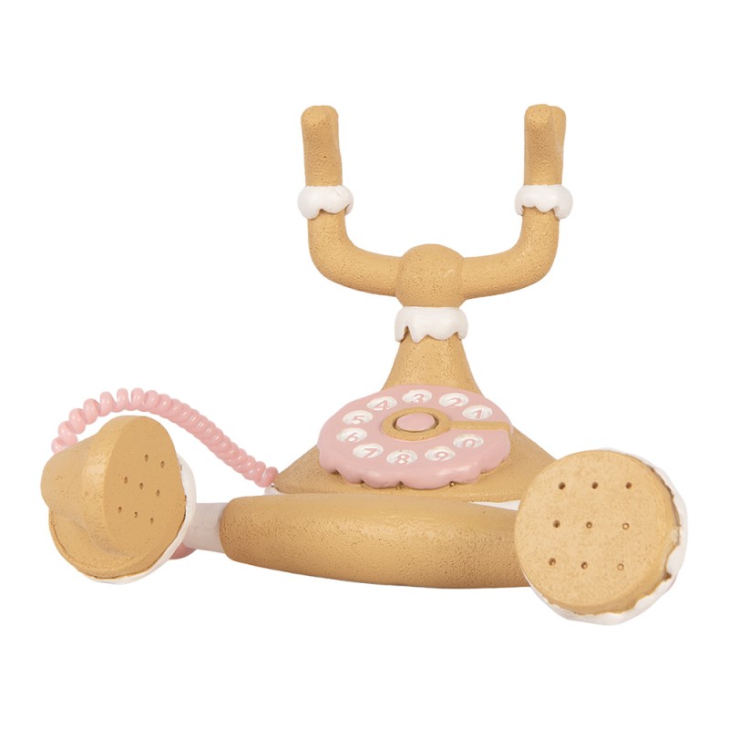 Clayre & Eef Statuetta decorativa 25x13x19 cm Marrone Plastica