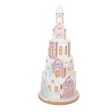 Clayre & Eef Gingerbread house 26x10x40 cm Brown Plastic
