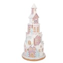 Clayre & Eef Gingerbread house 26x10x40 cm Brown Plastic