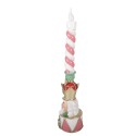 Clayre & Eef Chandelier 9x10x45 cm Rose Plastique
