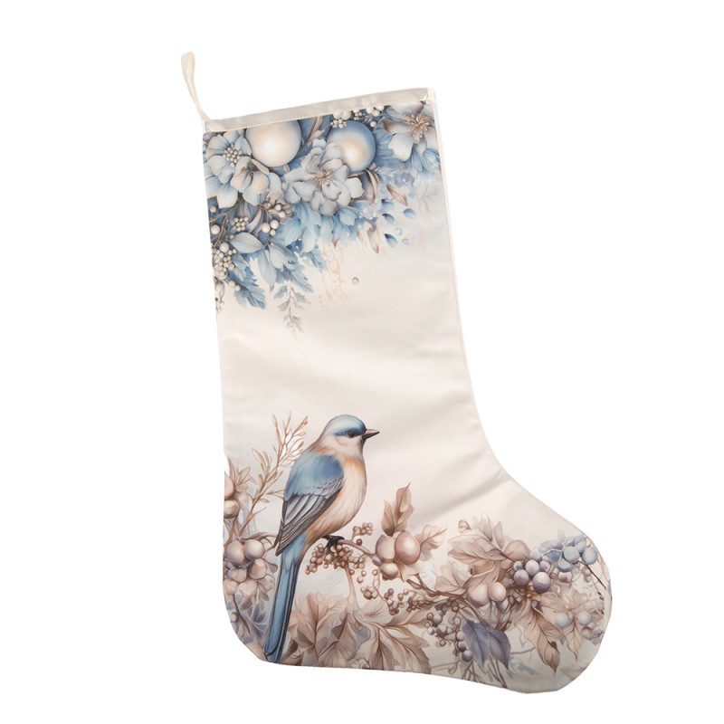 Clayre & Eef Chaussettes de Noël Beige Synthétique