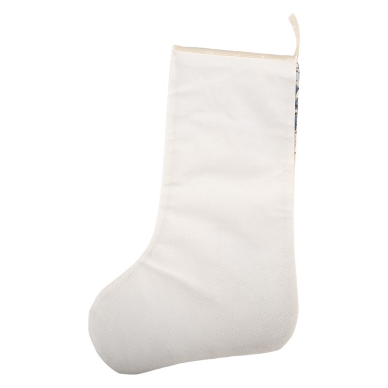 Clayre & Eef Chaussettes de Noël Beige Synthétique